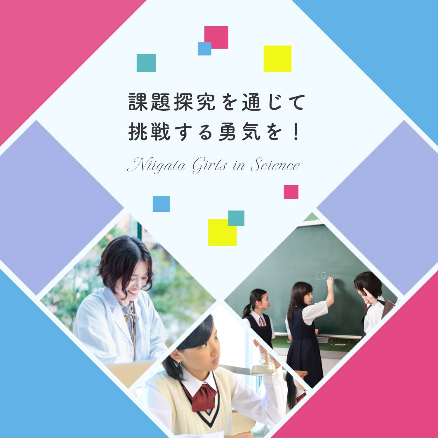 n}̽ͨ餹ݤ Niigata Girls in Science